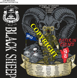 Platoon Items (2nd generation print) ALPHA 1st 31st BLACK SHEEP 3rd PLATOON APR 2024
