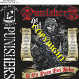 Platoon Items (2nd generation print) ALPHA 1st 40th PUNISHERS 4th PLATOON OCT 2023