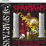 Platoon Items (2nd generation print) ALPHA 1st 40th SPARTANS 3rd PLATOON OCT 2023
