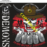 Platoon Items (2nd generation print) BRAVO 1st 40th DEMONS 2nd PLATOON MAR 2024