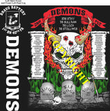 Platoon Items (direct-to-garment print) BRAVO 1st 40th DEMONS 2nd PLATOON MAR 2025 GRADUATED 3-21-2025