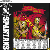 Platoon Items (direct-to-garment print) BRAVO 1st 79th SPARTANS 2nd PLATOON FEB 2025 GRADUATED 2-14-2025