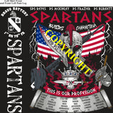 Platoon Items (2nd generation print) BRAVO 1st 79th SPARTANS 2nd PLATOON JULY 2023