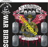 Platoon Items (direct-to-garment print) CHARLIE 1st 40th WAR BIRDS 4th PLATOON OCT 2025 PRE-ORDER GRADUATING 10-24-2025
