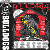 Platoon Items (direct-to-garment print) DELTA 1st 40th BULLDOGS 4th PLATOON OCT 2025 GRADUATED 10-10-2025