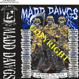Platoon Items (2nd generation print) DELTA 1st 40th MADDAWGS 2nd PLATOON OCT 2023