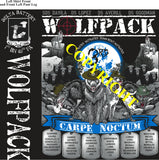Platoon Items (2nd generation print) DELTA 1st 40th WOLFPACK 3rd PLATOON JULY 2023