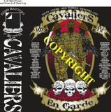 Platoon Items (2nd generation print) ECHO 1st 22nd CAVALIERS 4th PLATOON AUG 2023