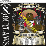 Platoon Items (2nd generation print) ECHO 1st 79th OUTLAWS 1st PLATOON JULY 2023