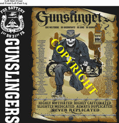 Platoon Items (direct-to-garment print) FOX 1st 31st GUNSLINGERS 4th PLATOON MAR 2025 3-20-2025
