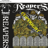 Platoon Items (2nd generation print) ALPHA 1st 22nd REAPERS 4th Platoon MAR 2023