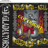 Platoon Shirts (2nd generation print) ALPHA 1st 40th GLADIATORS OCT 2021