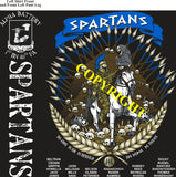 Platoon Items (2nd generation print) ALPHA 1st 40th SPARTANS 3rd Platoon FEB 2023