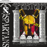 Platoon Shirts (2nd generation print) ALPHA 1st 79th SPARTANS NOV 2020