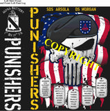 Platoon Shirts (2nd generation print) ALPHA 1st 19th PUNISHERS JULY 2019