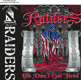 Platoon Shirts (2nd generation print) ALPHA 1ST 19TH RAIDERS DEC 2017