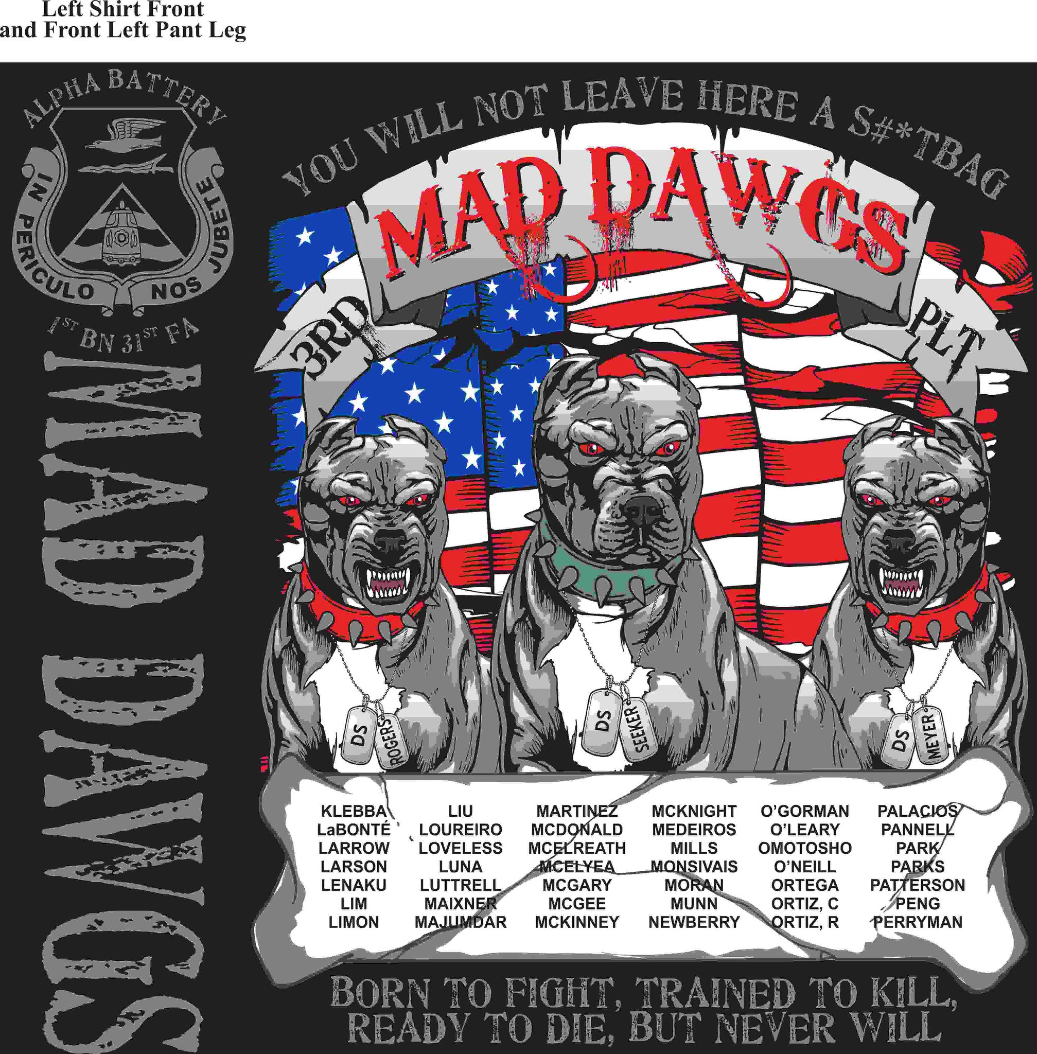 PLATOON SHIRTS (digital) ALPHA 1st 31st MAD DAWGS FEB 2016