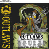 PLATOON SHIRTS (2nd generation print) ALPHA 1st 31st OUTLAWS MAY 2016