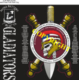 Platoon Shirts (2nd generation print) ALPHA 1st 40th GLADIATORS MAR 2020
