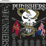 PLATOON SHIRTS (2nd generation print) ALPHA 1st 40th PUNISHERS SEPT 2016