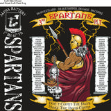 PLATOON SHIRTS (2nd generation print) ALPHA 1st 40th SPARTANS AUG 2017