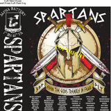 Platoon Shirts (2nd generation print) ALPHA 1st 40th SPARTANS FEB 2019