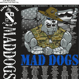 Platoon Shirts (2nd generation print) ALPHA 1ST 79TH MADDOGS DEC 2017