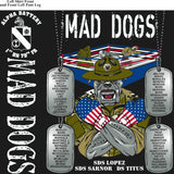 Platoon Shirts (2nd generation print) ALPHA 1ST 79TH MAD DAWGS SEPT 2017