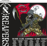 PLATOON SHIRTS (2nd generation print) ALPHA 1st 79th REAPERS NOV 2016
