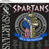 PLATOON SHIRTS (2nd generation print) ALPHA 1st 79th SPARTANS SEPT 2016