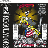 Platoon Items (2nd generation print) BRAVO 1st 19th REGULATORS JUNE 2022