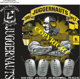 Platoon Items (2nd generation print) BRAVO 1st 40th JUGGERNAUTS MAY 2022