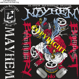 Platoon Items (2nd generation print) BRAVO 1st 40th MAYHEM MAY 2022