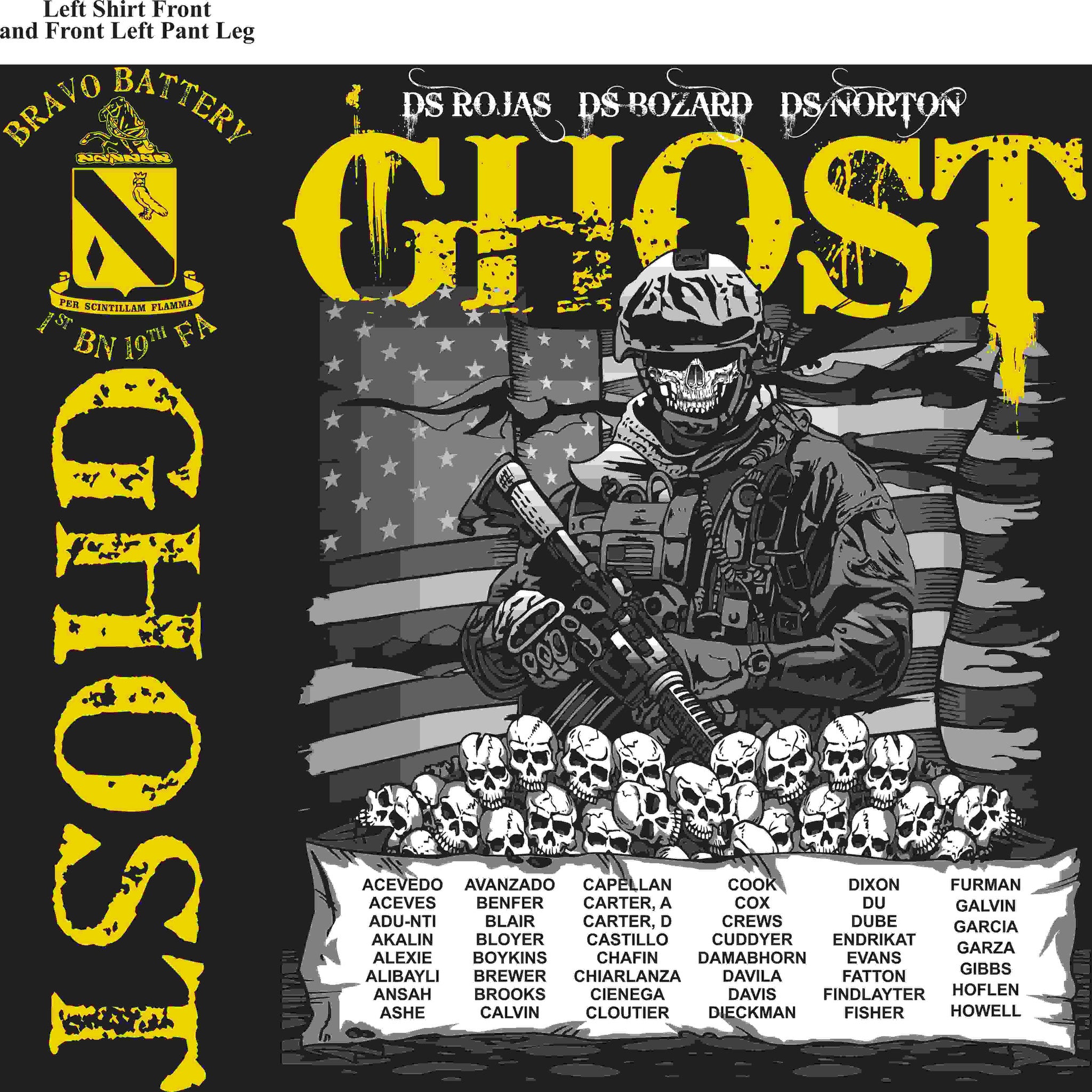 PLATOON SHIRTS (digital) BRAVO 1st 19th GHOST FEB 2016