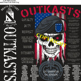 Platoon Shirts (2nd generation print) BRAVO 1st 19th OUTKASTS MAR 2019