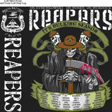 PLATOON SHIRTS (2nd generation print) BRAVO 1st 31st REAPERS MAR 2016