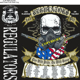 Platoon Shirts (2nd generation print) BRAVO 1st 31st REGULATORS OCT 2018