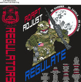 PLATOON SHIRTS (2nd generation print) BRAVO 1st 31st REGULATORS SEPT 2016