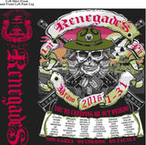 PLATOON SHIRTS (2nd generation print) BRAVO 1st 31st RENEGADES MAR 2016