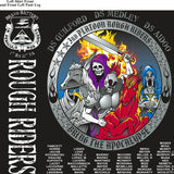 PLATOON SHIRTS (2nd generation print) BRAVO 1st 31st ROUGH RIDERS DEC 2016