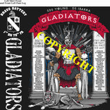 Platoon Shirts (2nd generation print) BRAVO 1st 79th GLADIATORS AUG 2019