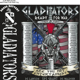 Platoon Shirts (2nd generation print) BRAVO 1st 79th GLADIATORS JULY 2018