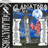PLATOON SHIRTS (2nd generation print) BRAVO 1st 79th GLADIATORS NOV 2016