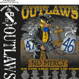 PLATOON SHIRTS (2nd generation print) BRAVO 1st 79th OUTLAWS JUNE 2017