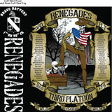 Platoon Shirts (2nd generation print) BRAVO 1st 79th RENEGADES SEPT 2018