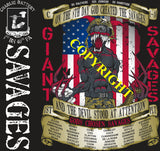 Platoon Items (2nd generation print) CHARLIE 1st 40th SAVAGES DEC 2022