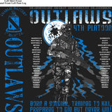PLATOON SHIRTS (2nd generation print) CHARLIE 1st 19TH OUTLAWS MAY 2016