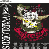 Platoon Shirts (2nd generation print) CHARLIE 1st 19th WARLORDS APR 2019