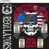 Platoon Shirts (2nd generation print) CHARLIE 1st 31st REGULATORS MAY 2018