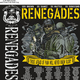 Platoon Shirts (2nd generation print) CHARLIE 1ST 31ST RENEGADES NOV 2017